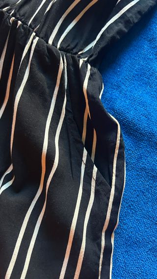 Mono corto de rayas October