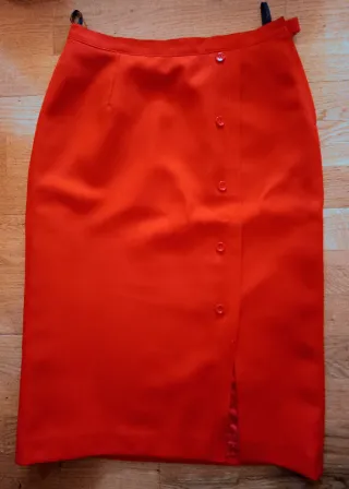 Conjunto Chaqueta y Falda Rojo