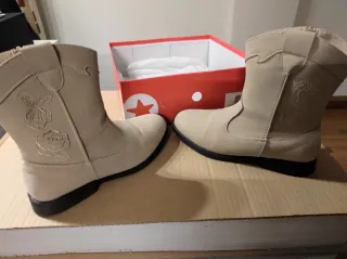 Botas camperas niña/mujer beige