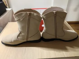 Botas camperas niña/mujer beige