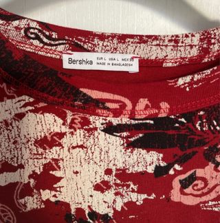 Jersey Bershka estilo japonés Talla L