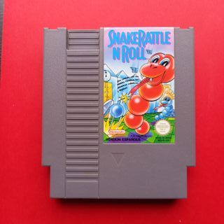 Snake Rattle N Roll Nintendo NES Version Española