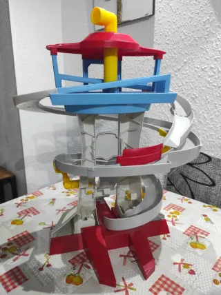 Torre de Control Patrulla Canina + 4 vehículos.