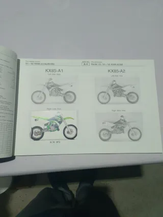 Catálogo Kawasaki KX85/KX85-II Recambio