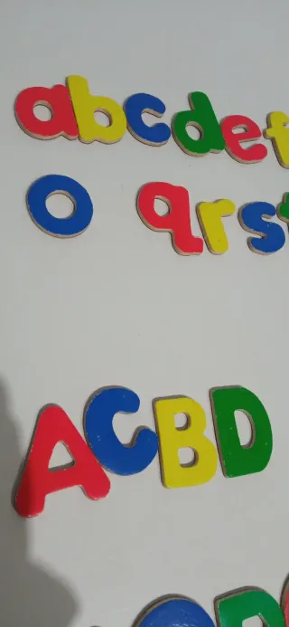 Regalo Letras de madera magnéticas y números