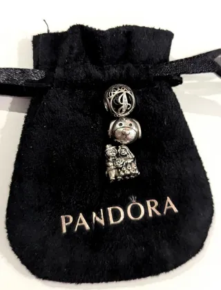 Charm Pandora Original Perro Plata
