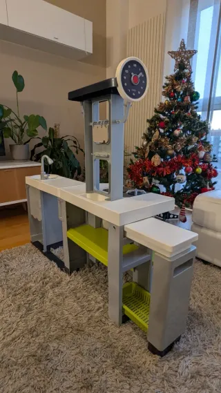 Cocinita Smoby Loft Plegable con muchos accesorios