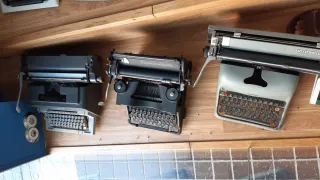 Colección máquinas de escribir antiguas