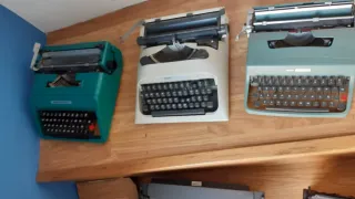 Colección máquinas de escribir antiguas