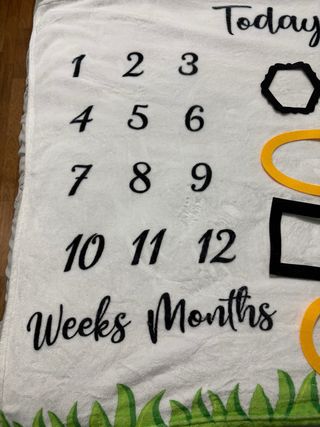 Coperta foto mesi neonato con animali