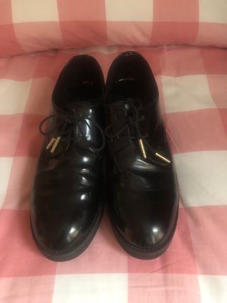 Zapatos Stradivarius negros talla 39