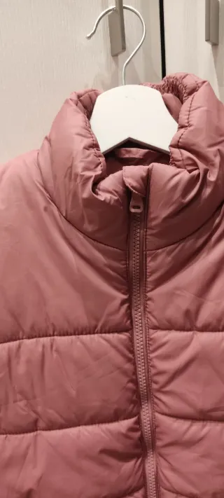 Chaleco acolchado niña rosa