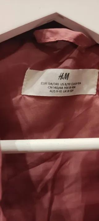 Chaleco acolchado niña rosa