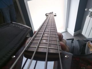 Mástil Bajo Eléctrico + Clavijas + D-Tuner