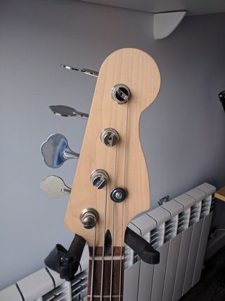 Mástil Bajo Eléctrico + Clavijas + D-Tuner