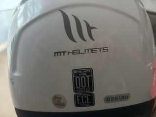 Casco Modular Moto Blanco
