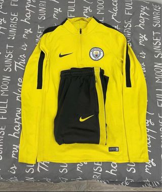 Chándal Manchester City Nike Amarillo/Negro