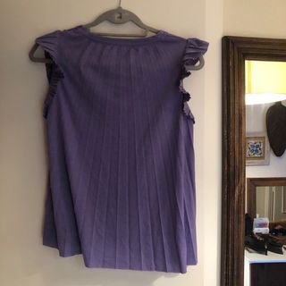 Camiseta Stradivarius Morada Talla S