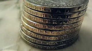 Lote C. 10 Réplicas 5 Pesetas *no plata