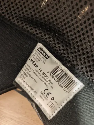 Casco de esquí Wedze negro