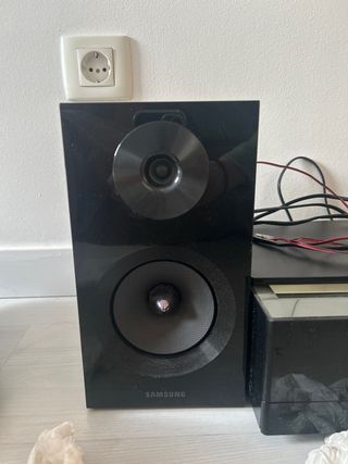 Equipo de música Samsung negro