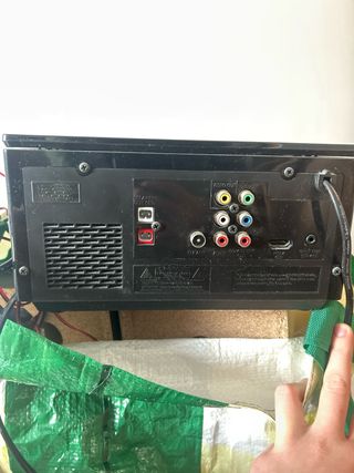 Equipo de música Samsung negro