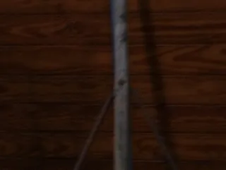 Rastrillo de madera grande para decoración