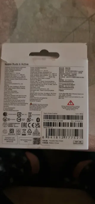 Xiaomi Redmi Buds 6 Active Blancos