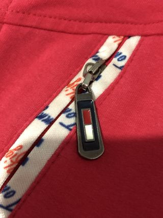 Sudadera Tommy Hilfiger Roja con Capucha