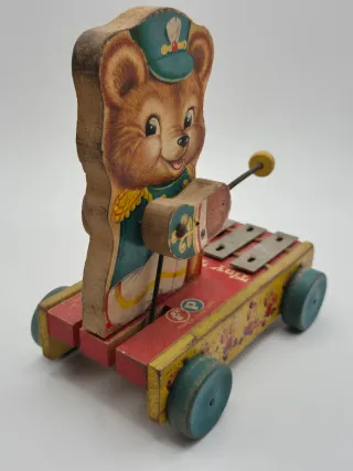 Oso Musical Fisher Price Juguete Antiguo