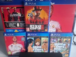 Consola PS4 Slim 1TB + Juegos