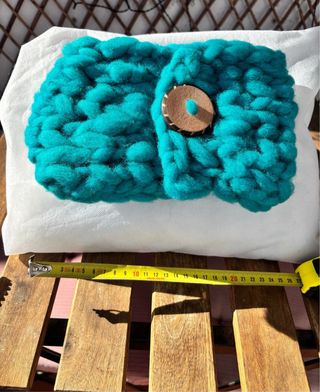 Bufanda artesanal original tejida a mano en Chile