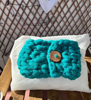 Bufanda artesanal original tejida a mano en Chile