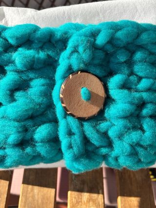 Bufanda artesanal original tejida a mano en Chile