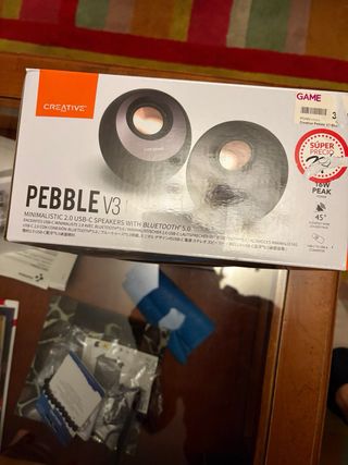 Altavoces Creative Pebble V3 USB-C Bluetooth