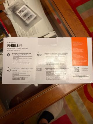 Altavoces Creative Pebble V3 USB-C Bluetooth