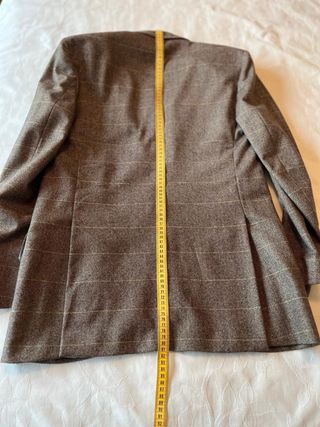 Americana Hackett Marrón Cuadros 38R UK / 48R UE