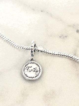 Charm Árbol de la Vida Plata Familia Nuevo