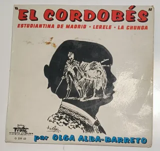 Vinilo Olga Barreto - El Cordobés
