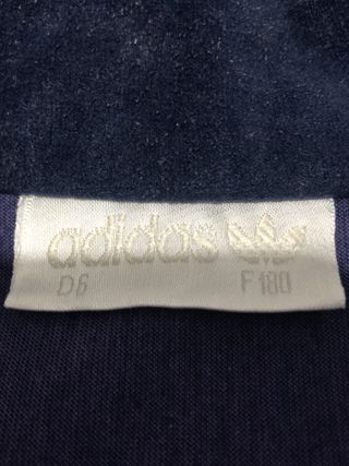 Chaqueta Adidas Vintage Azul y Gris