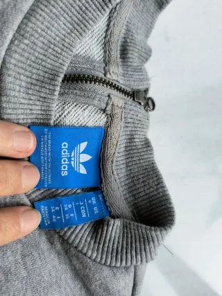 Sudadera Adidas Originals Gris Talla L Mujer