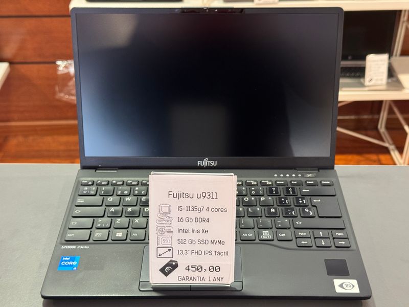 Portátil Fujitsu ultra ligero - GARANTIA