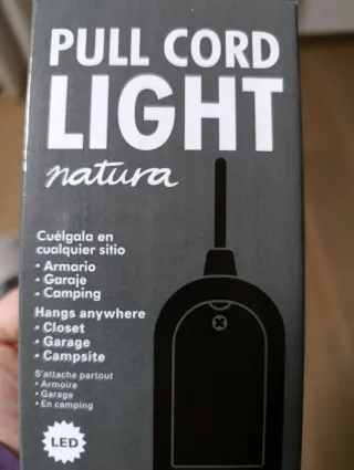 Lámpara LED portátil colgante