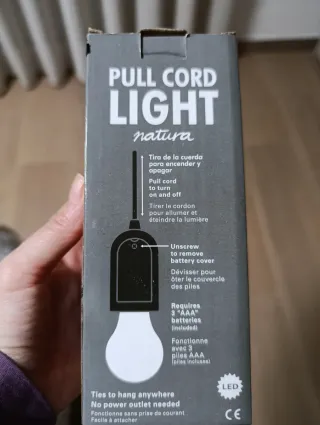 Lámpara LED portátil colgante