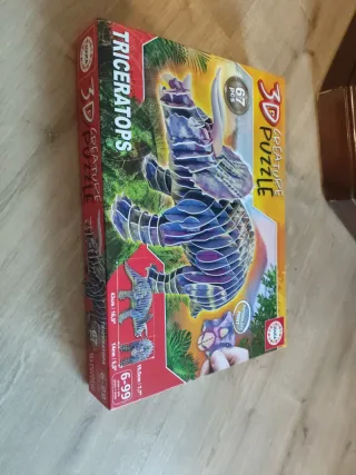Puzzle 3D Triceratops Educa 67 Piezas