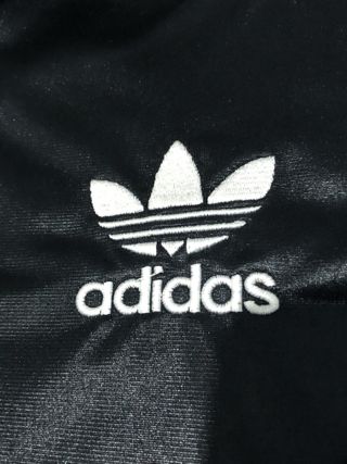 Chaqueta Adidas Vintage Chile 62 Negra y Azul