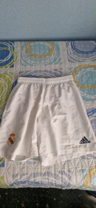 Pantalón corto Adidas Real Madrid blanco