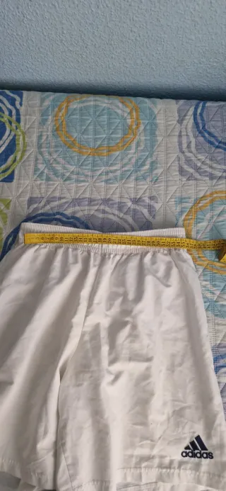 Pantalón corto Adidas Real Madrid blanco