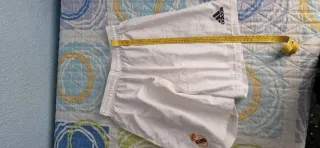 Pantalón corto Adidas Real Madrid blanco