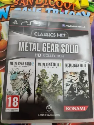 Metal Gear Solid HD Collection PS3 Pal España